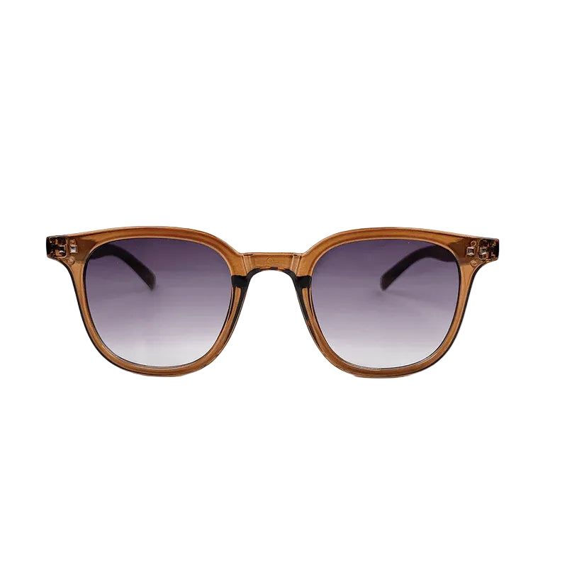 Women Gradient Brown Frame Sunglasses