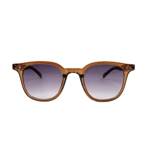 Women Gradient Brown Frame Sunglasses