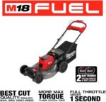 Milwaukee 2823-20 M18 Fuel Self-Propelled Dual Batterys 21-in Walk Behind Mowers - Image 3