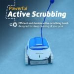 Dolphin Proteus DX5i Wi-Fi Robotic Pool Vacuum Cleaner Pools up to 50 FT – Waterline Scrubber Brush - Image 6