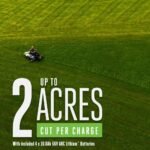EGO Power+ Electric Riding Lawn Mower, 42" Deck with Zero Turn Radius, Includes (4) 56V 10.0Ah Batteries and Charger ZT4204L - Image 2