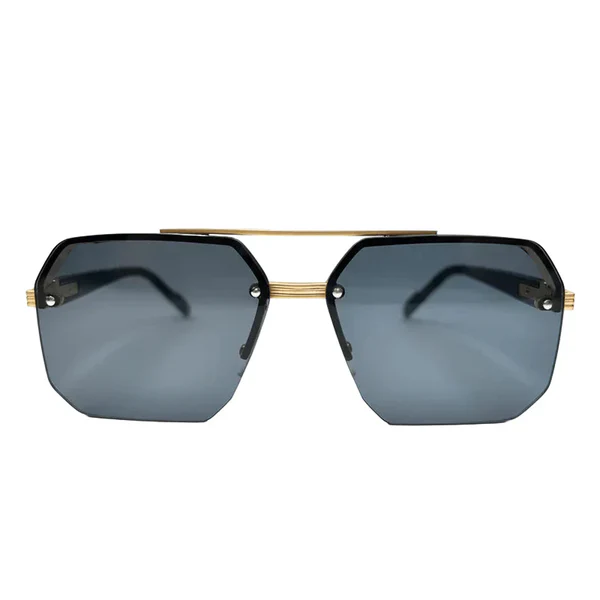 Gemini_Generated_Image_qayonuqayonuqayo Men Geometric Rimless Sunglasses - Image 1
