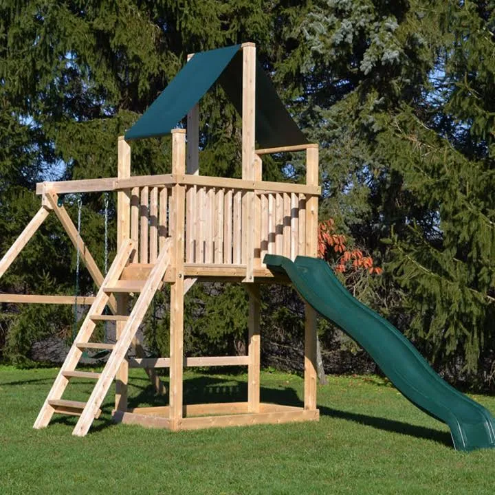 shopping-16.png Dunmore Custom Cedar Play Set with Swings and Slide - Image 1